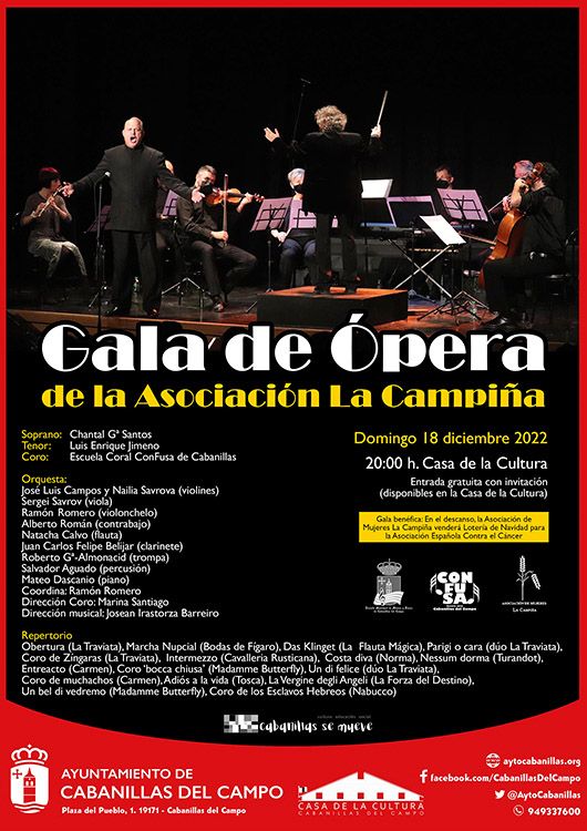 Cartel ópera 2022 - Cabanillas